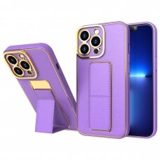 Dėklas New Kickstand Case iPhone 13 Pro Max Violetinis