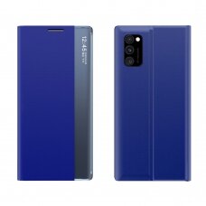 Dėklas New Sleep Case Samsung Galaxy A51 5G Mėlynas