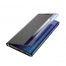 New Sleep Case Atverčiamas Dėklas, Turintis Atramos Funkciją Samsung Galaxy A51 Juodas