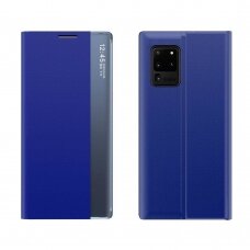 Atverčiamas dėklas New Sleep Case Samsung Galaxy A73 mėlynas