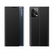 Dėklas New Sleep Xiaomi Redmi Note 12 5G / Poco X5 5G Juodas