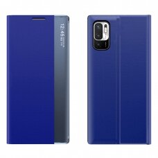 Dėklas New Sleep Case Xiaomi Redmi Note 11S / Note 11 Mėlynas