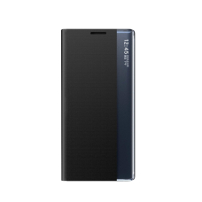 New Sleep dėklas su atverčiamu dangteliu ir pastatymo funkcija Samsung Galaxy A36 - juodas