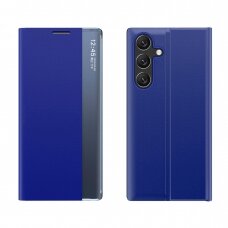 Dėklas New Sleep Samsung Galaxy A24 4G Mėlynas