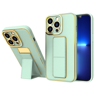 Dėklas New Kickstand Case iPhone 13 Pro Max Žalias Dėklas New Kickstand Case iPhone 13 Pro Max Žalias