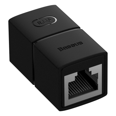 Baseus AirJoy Series Tinklo jungties RJ-45 Ethernet kabelio adapteris 1 vnt – juodas
