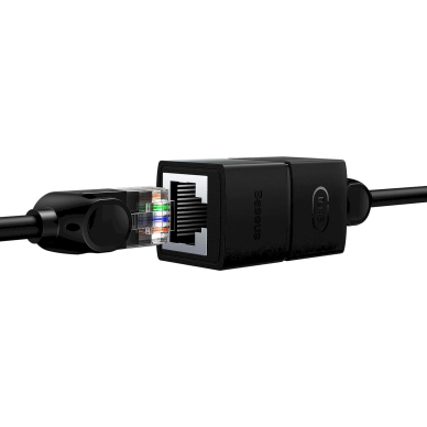 Baseus AirJoy Series Tinklo jungties RJ-45 Ethernet kabelio adapteris 1 vnt – juodas 4
