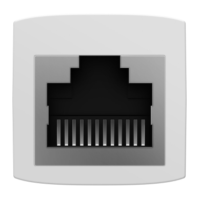 Network coupler Ethernet RJ-45 cable connector Baseus AirJoy Series 10 pcs - Baltas 3 Network coupler Ethernet RJ-45 cable connector Baseus AirJoy Series 10 pcs - Baltas 3