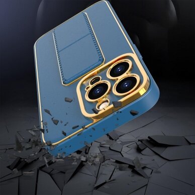 Dėklas New Kickstand Case iPhone 13 Mėlynas 10