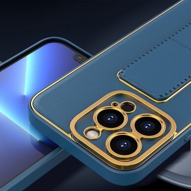 Dėklas New Kickstand Case iPhone 13 Mėlynas 12