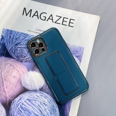 Dėklas New Kickstand Case iPhone 13 Mėlynas 2