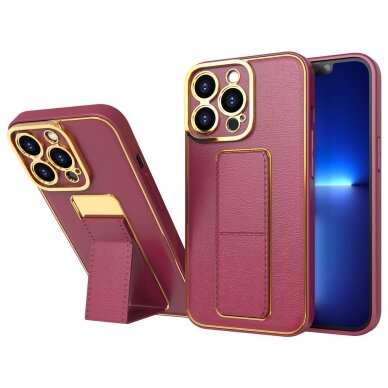 Dėklas New Kickstand Case Samsung Galaxy A13 5G raudonas 1