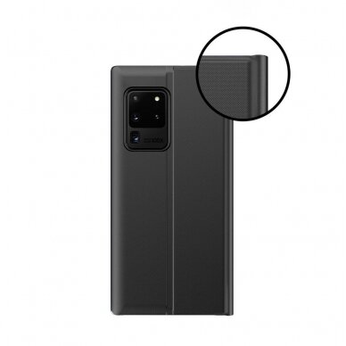 Atverčiamas dėklas New Sleep Case Bookcase Samsung Galaxy A02s Juodas 1