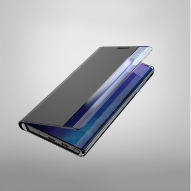 Atverčiamas dėklas New Sleep Case Bookcase Samsung Galaxy A02s Juodas 4