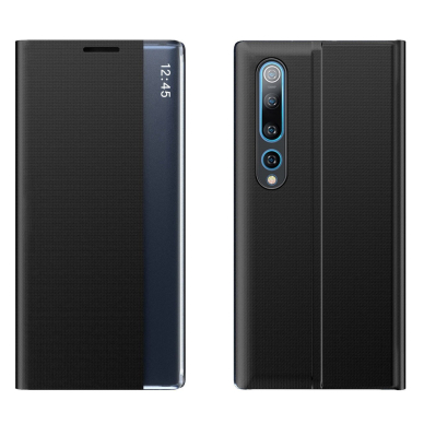 New Sleep Case Atverčiamas Dėklas Xiaomi Mi 10 Pro / Xiaomi Mi 10 Juodas