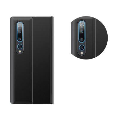 New Sleep Case Atverčiamas Dėklas Xiaomi Mi 10 Pro / Xiaomi Mi 10 Juodas  1