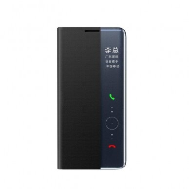Atverčiamas dėklas New Sleep Case Samsung Galaxy A73 juodas 2