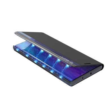 New Sleep dėklas su atverčiamu dangteliu ir pastatymo funkcija Samsung Galaxy A26 - juodas 4