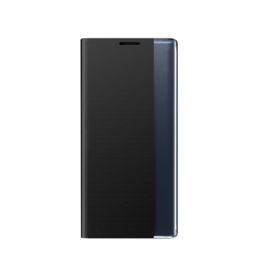 iPhone 16e – New Sleep Case Flip Cover su stovu - Juodas 1
