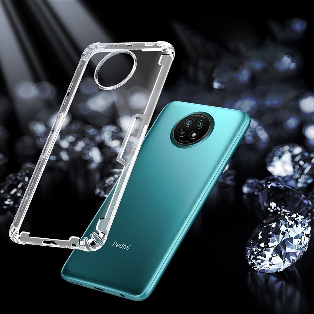 Dėklas Nillkin Nature TPU Xiaomi Redmi Note 9T 5G Permatomas 4 Dėklas Nillkin Nature TPU Xiaomi Redmi Note 9T 5G Permatomas 4