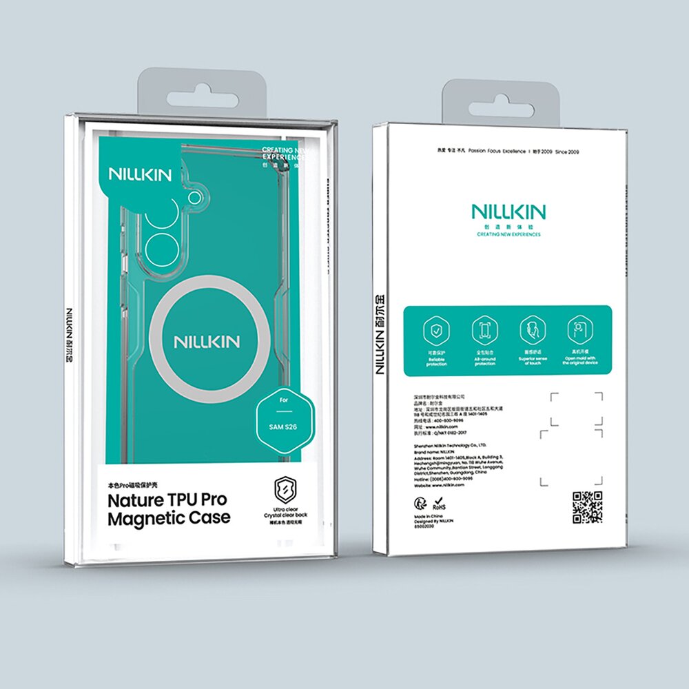 Samsung Galaxy S26 Nillkin Nature TPU Pro MagSafe dėklas – baltas 16