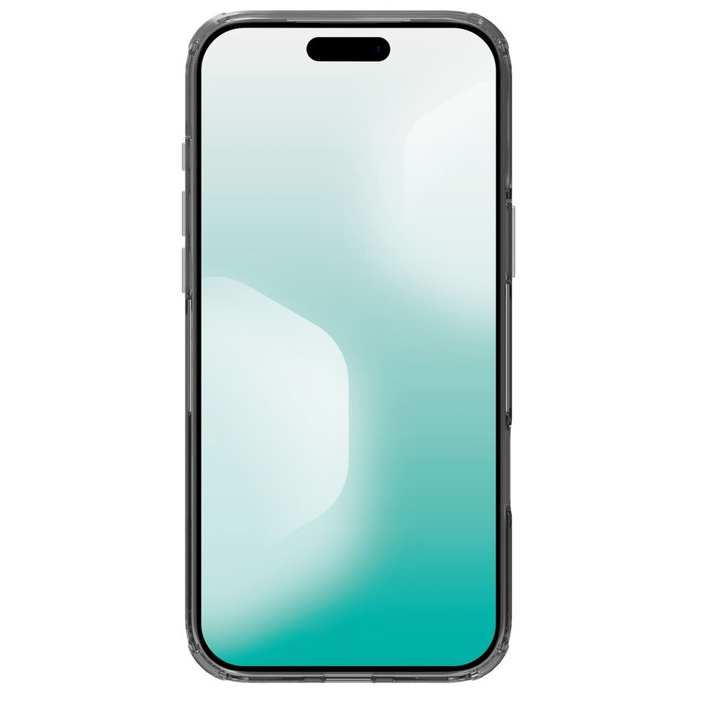 iPhone 17 Pro Max dėklas Nillkin Nature TPU Pro – permatomas juodas 3