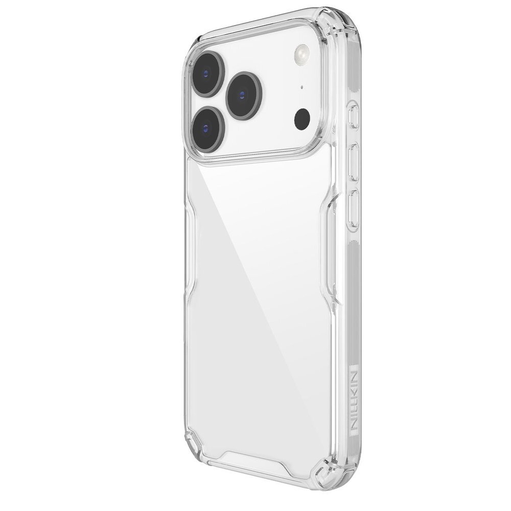 iPhone 17 Pro dėklas Nillkin Nature TPU Pro – permatomas 1