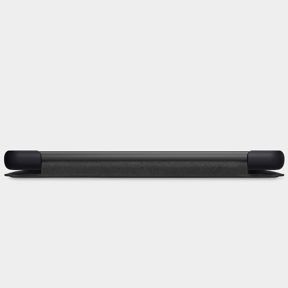 Atverčiamas odinis dėklas Nillkin Qin Samsung Galaxy A22 4G rudas 8