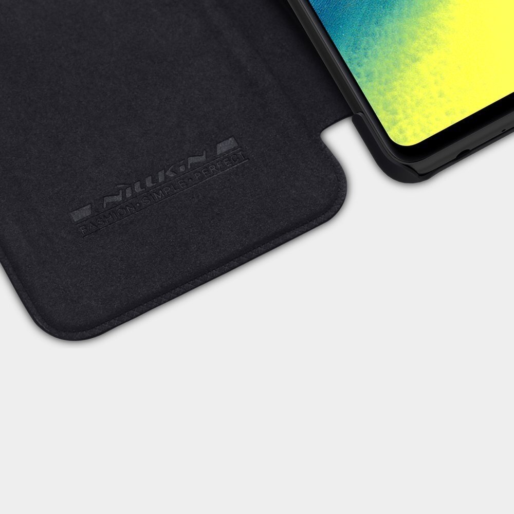 Atverčiamas odinis dėklas Nillkin Qin Samsung Galaxy A72 4G Juodas 11 Atverčiamas odinis dėklas Nillkin Qin Samsung Galaxy A72 4G Juodas 11