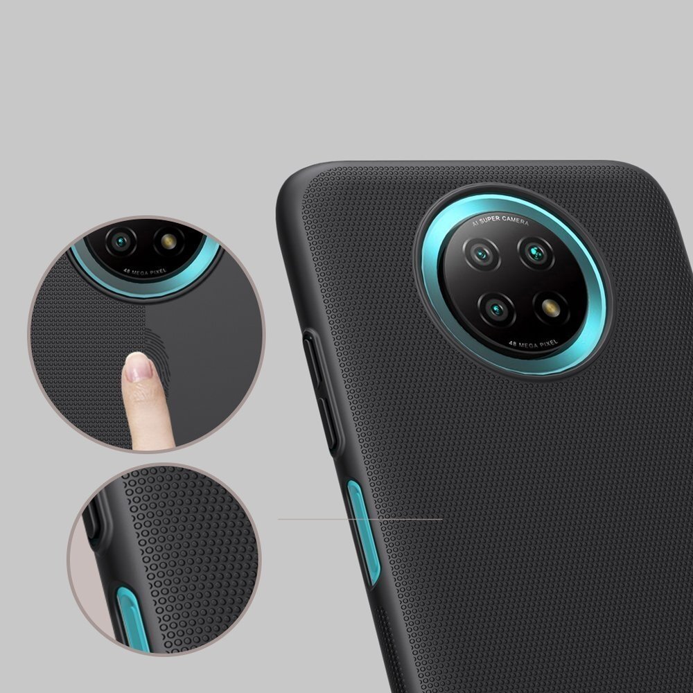 Nillkin Super Frosted Shield Case + kickstand for Xiaomi Redmi Note 9T 5G black 9 Nillkin Super Frosted Shield Case + kickstand for Xiaomi Redmi Note 9T 5G black 9