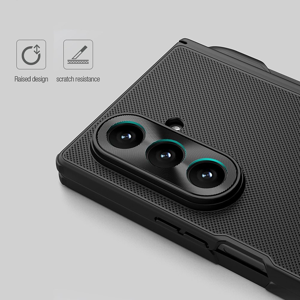 Samsung Galaxy Z Fold 7 Nillkin Super Frosted Shield Fold Magnetic dėklas, suderinamas su MagSafe – juodas 17 Samsung Galaxy Z Fold 7 Nillkin Super Frosted Shield Fold Magnetic dėklas, suderinamas su MagSafe – juodas 17