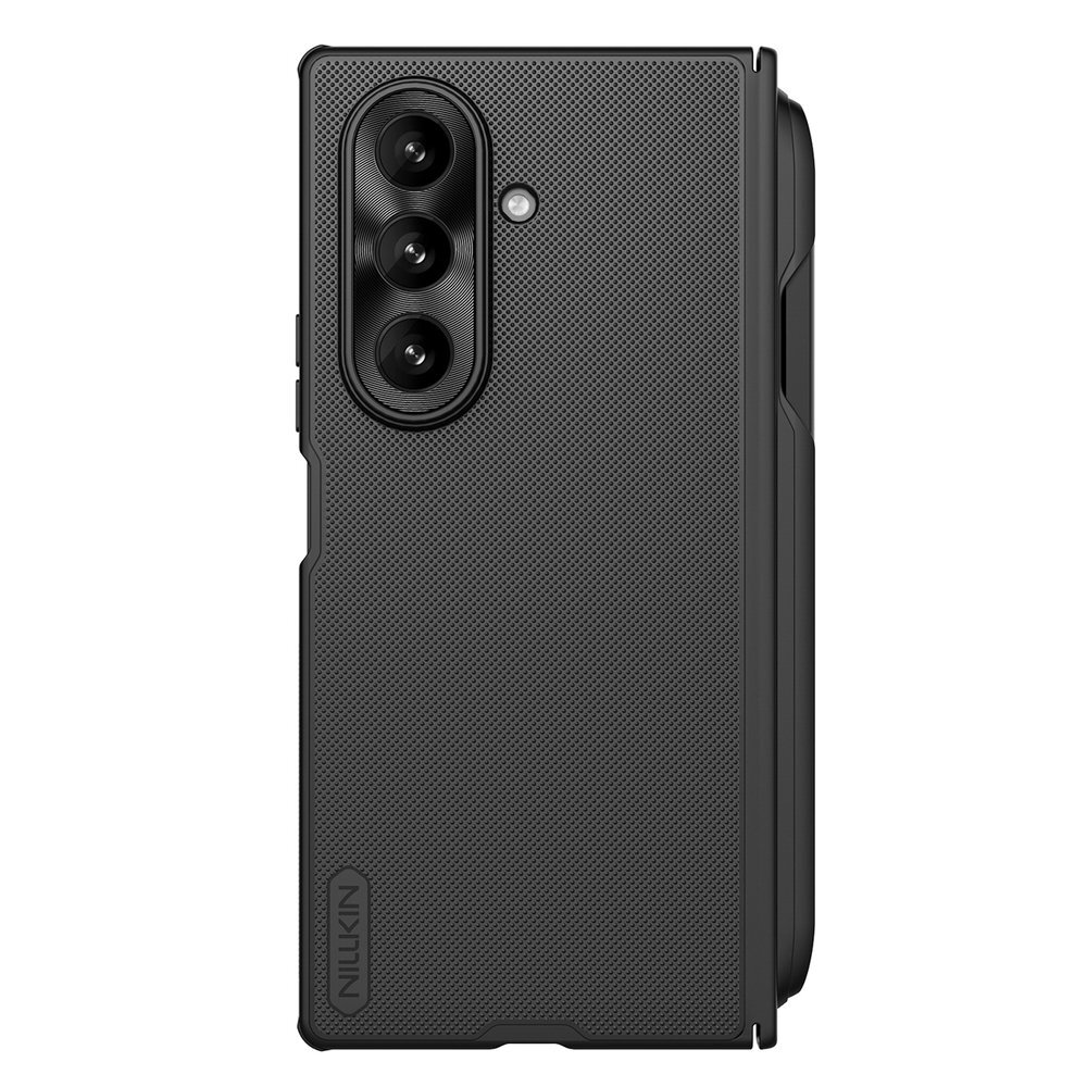 Samsung Galaxy Z Fold 7 Nillkin Super Frosted Shield Fold Magnetic dėklas su S Pen vieta, suderinamas su MagSafe – juodas 1