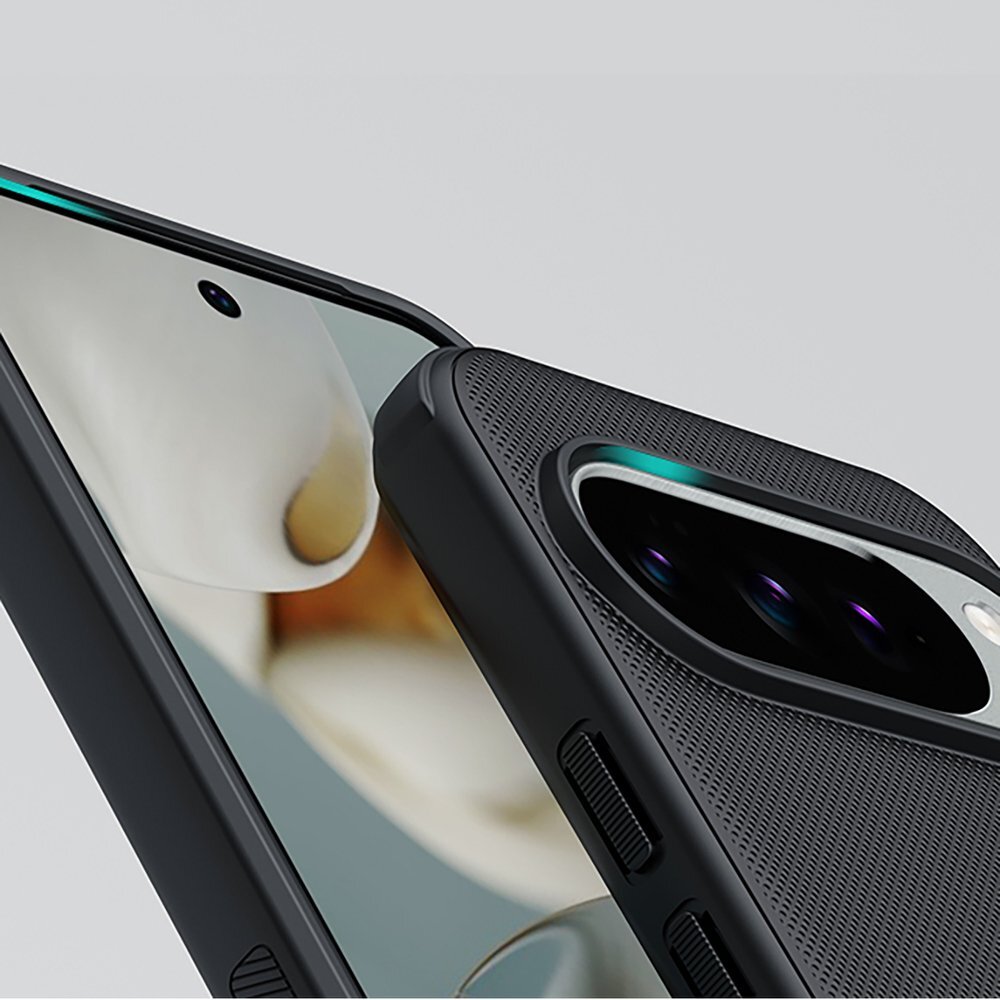 Google Pixel 10 / 10 Pro Nillkin Super Frosted Shield Pro dėklas – juodas 12