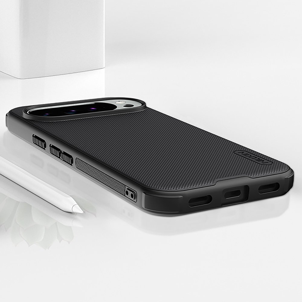 Google Pixel 10 / 10 Pro Nillkin Super Frosted Shield Pro dėklas – juodas 17 Google Pixel 10 / 10 Pro Nillkin Super Frosted Shield Pro dėklas – juodas 17