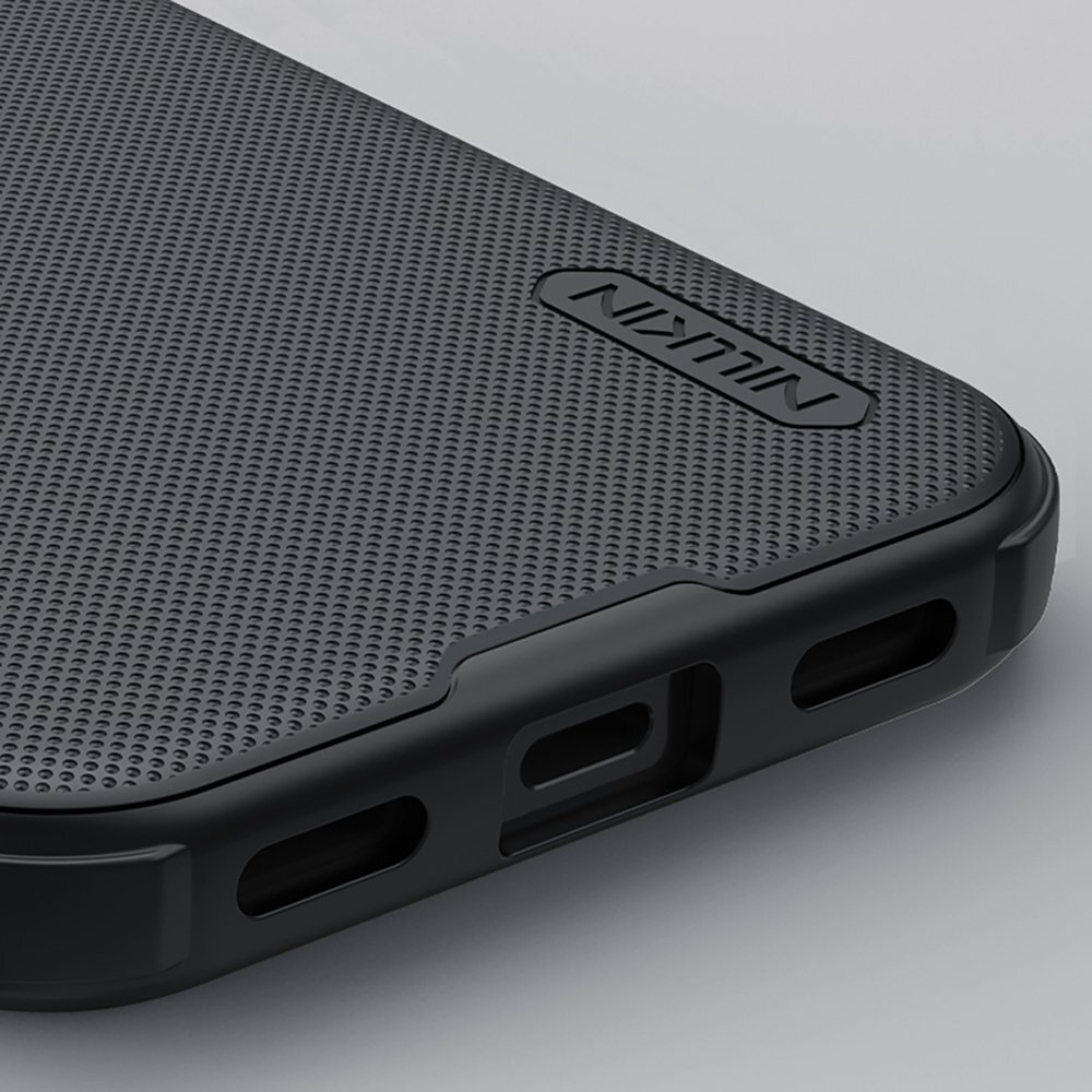 Google Pixel 10 / 10 Pro Nillkin Super Frosted Shield Pro dėklas – juodas 7 Google Pixel 10 / 10 Pro Nillkin Super Frosted Shield Pro dėklas – juodas 7