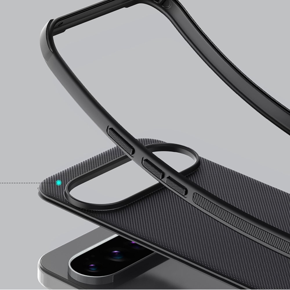 Google Pixel 10 / 10 Pro Nillkin Super Frosted Shield Pro dėklas – juodas 9 Google Pixel 10 / 10 Pro Nillkin Super Frosted Shield Pro dėklas – juodas 9