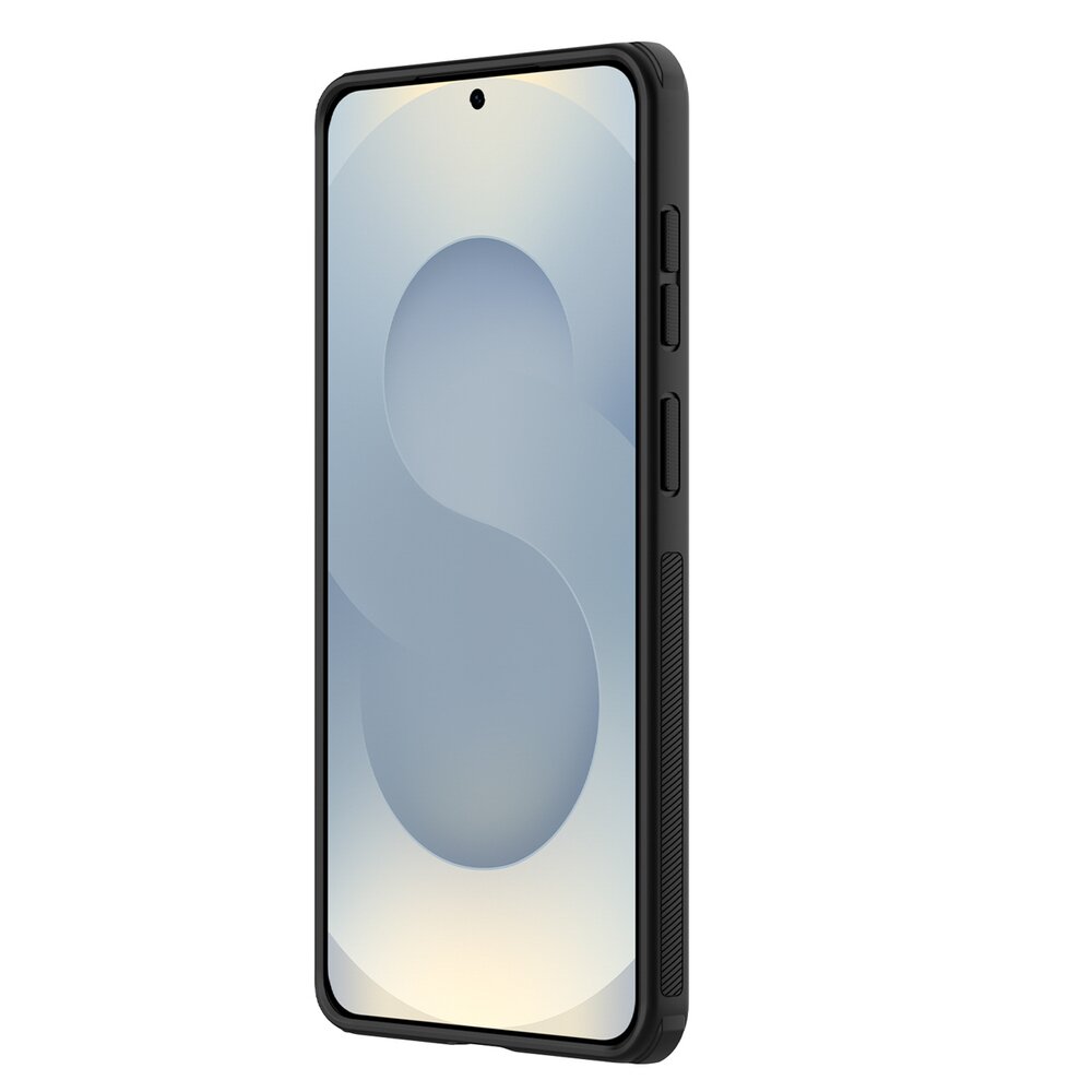 Samsung Galaxy S26 Nillkin Super Frosted Shield Pro dėklas – juodas pusiau skaidrus 3