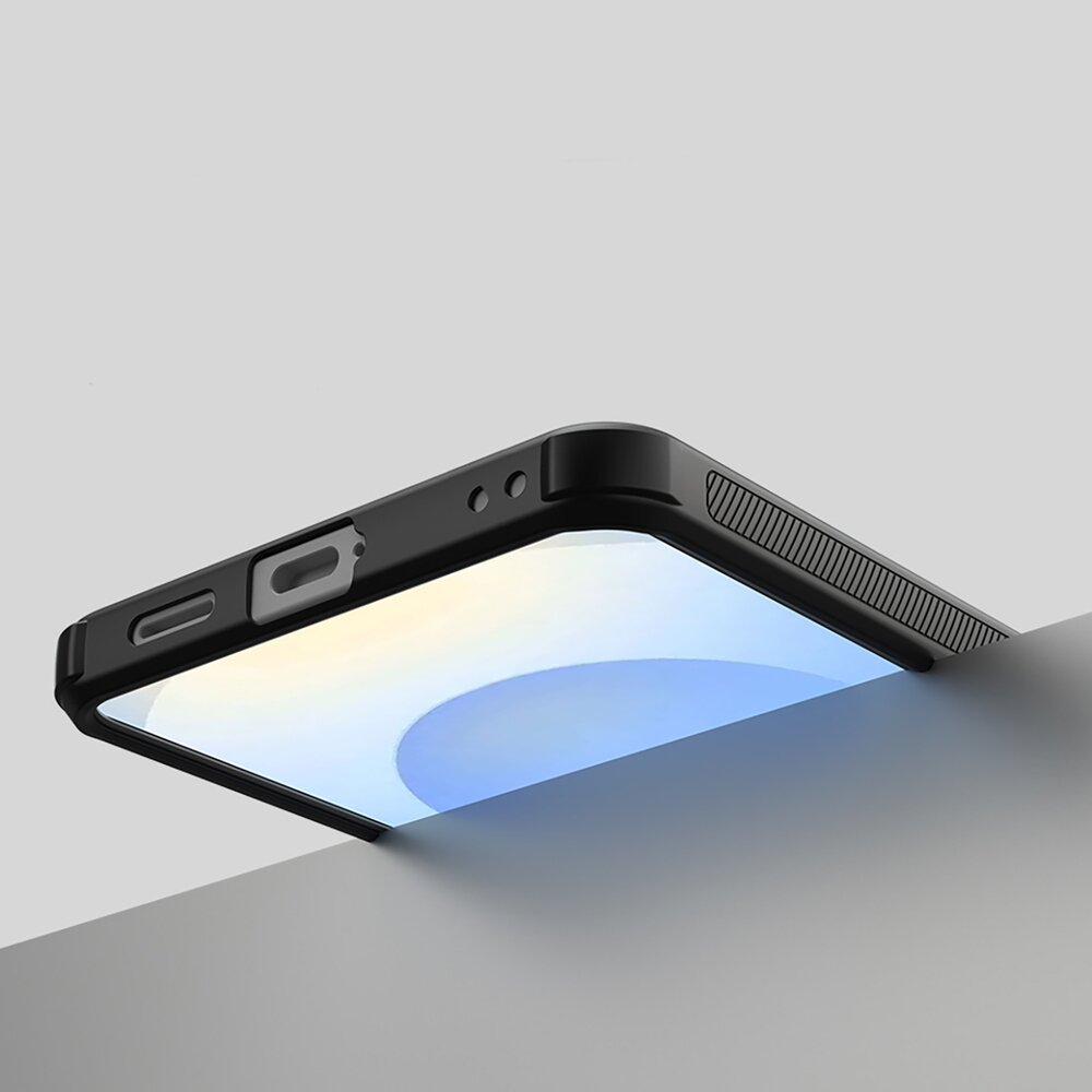 Samsung Galaxy S26+ Nillkin Super Frosted Shield Pro dėklas – juodas pusiau skaidrus 9