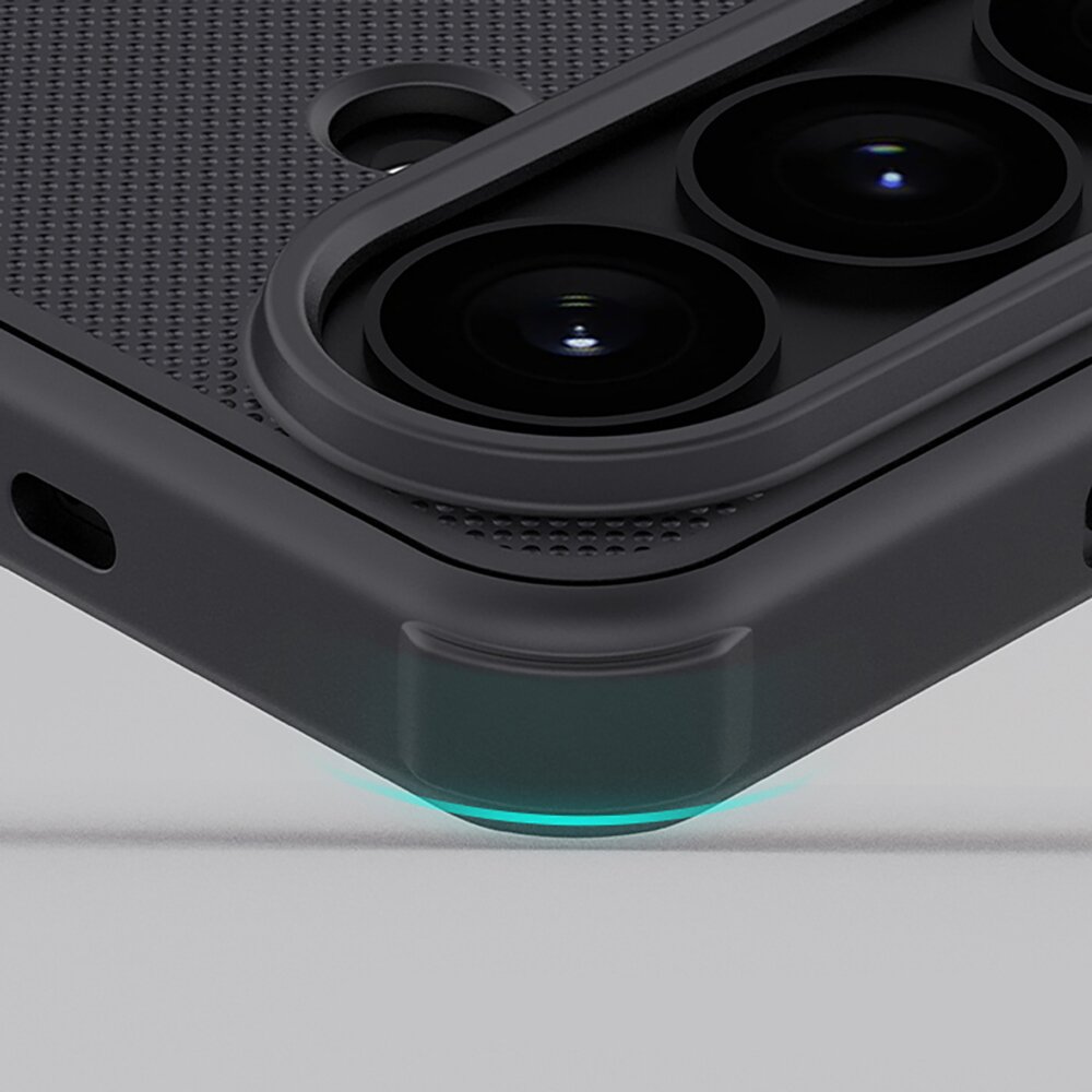 Samsung Galaxy S26 Nillkin Super Frosted Shield Pro Magnetic MagSafe dėklas – juodas 10 Samsung Galaxy S26 Nillkin Super Frosted Shield Pro Magnetic MagSafe dėklas – juodas 10