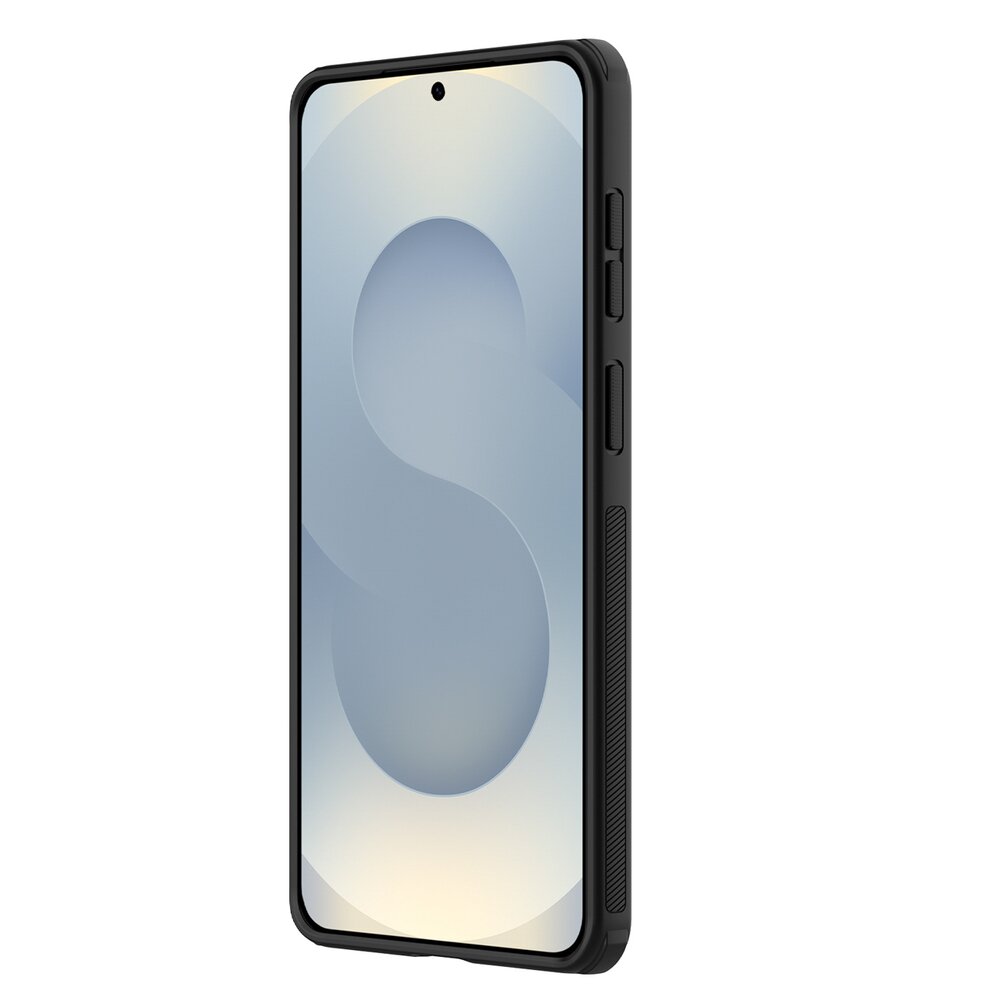 Samsung Galaxy S26+ Nillkin Super Frosted Shield Pro Magnetic MagSafe dėklas – juodas pusiau skaidrus 3 Samsung Galaxy S26+ Nillkin Super Frosted Shield Pro Magnetic MagSafe dėklas – juodas pusiau skaidrus 3