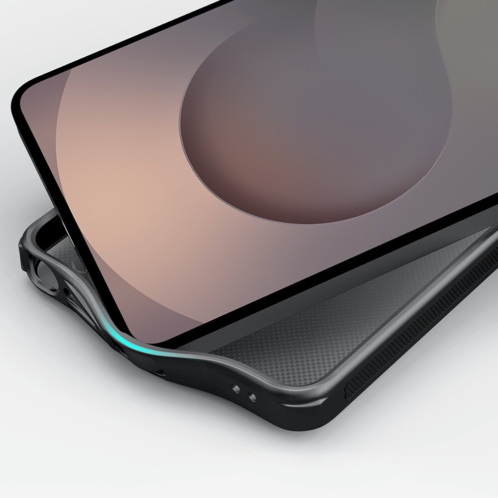 Samsung Galaxy S26 Nillkin Super Frosted Shield Pro Magnetic MagSafe dėklas – juodas pusiau skaidrus 9