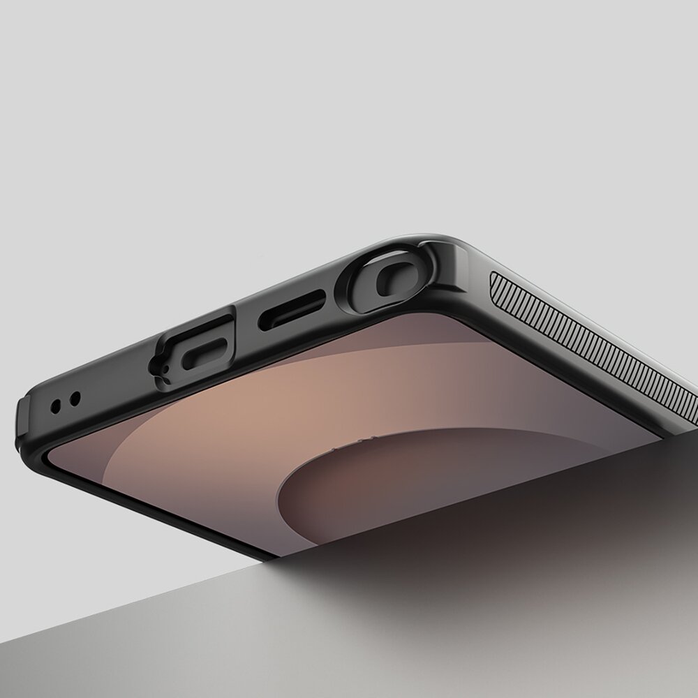 Samsung Galaxy S26 Ultra Nillkin Super Frosted Shield Pro Magnetic MagSafe dėklas – juodas pusiau skaidrus 14