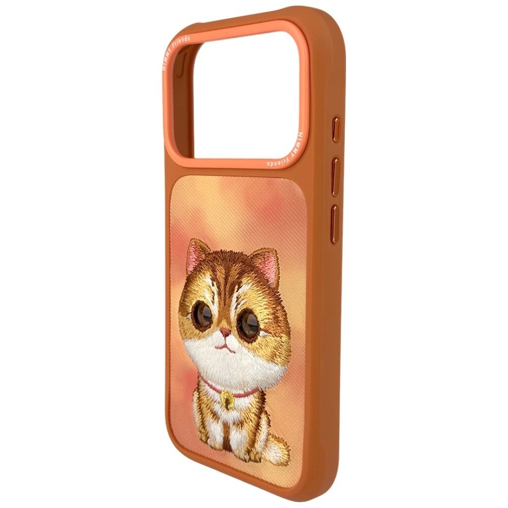 iPhone 17 Pro Max Nimmy Big Eyed Pet 2.0 Cat dėklas – oranžinis 2 iPhone 17 Pro Max Nimmy Big Eyed Pet 2.0 Cat dėklas – oranžinis 2