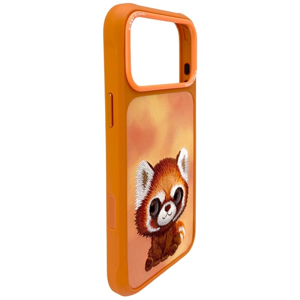 iPhone 17 Pro Max Nimmy Big Eyed Pet 2.0 Raccoon dėklas – oranžinis 2 iPhone 17 Pro Max Nimmy Big Eyed Pet 2.0 Raccoon dėklas – oranžinis 2