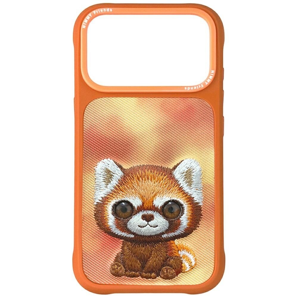 iPhone 17 Pro Nimmy Big Eyed Pet 2.0 Raccoon dėklas – oranžinis iPhone 17 Pro Nimmy Big Eyed Pet 2.0 Raccoon dėklas – oranžinis