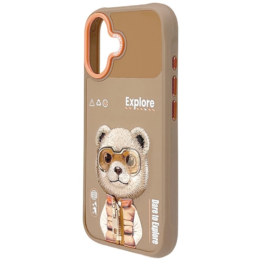 iPhone 17 Nimmy Cool & Cute 2.0 Bear dėklas – smėlinis 4 iPhone 17 Nimmy Cool & Cute 2.0 Bear dėklas – smėlinis 4