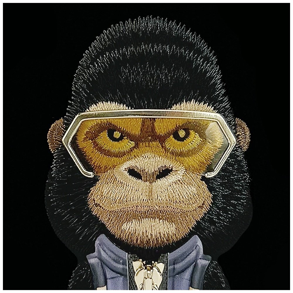 iPhone 17 Nimmy Cool & Cute 2.0 Gorilla dėklas – juodas 5