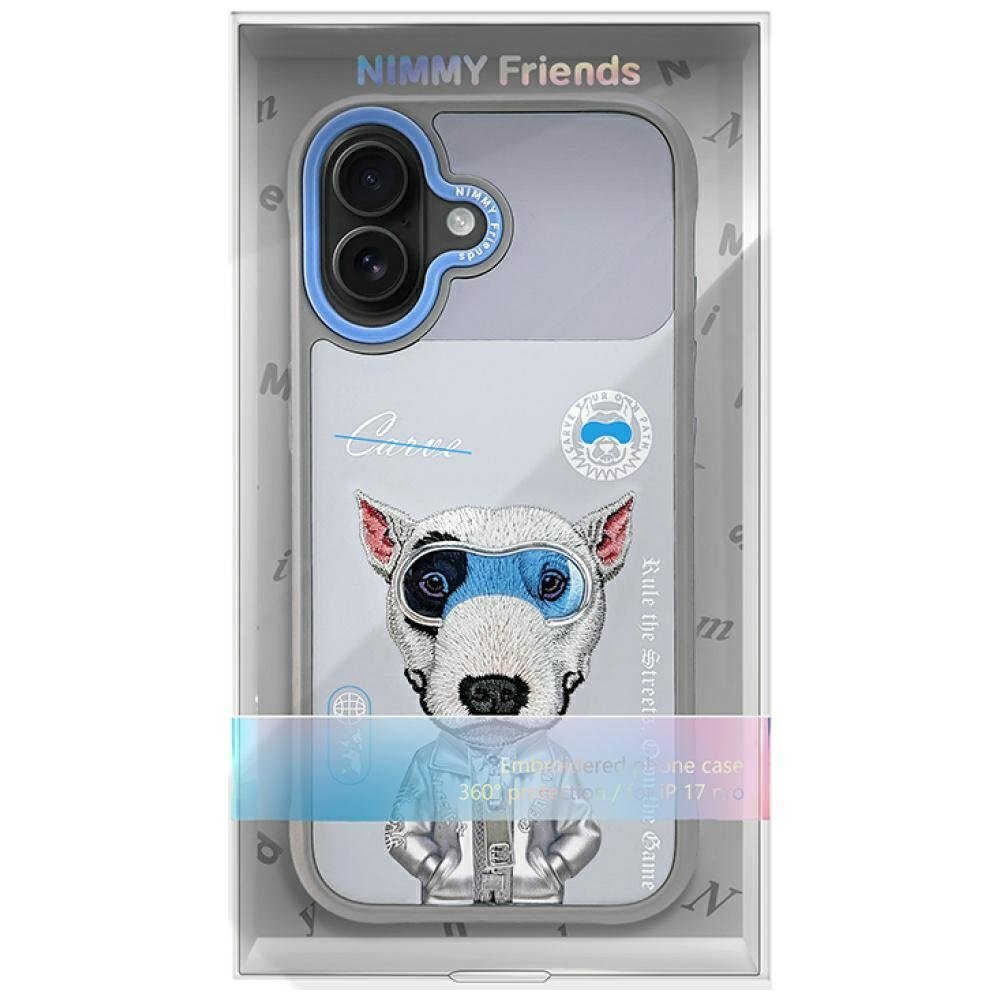 iPhone 17 Nimmy Cool & Cute 2.0 Nag dėklas – pilkas 6