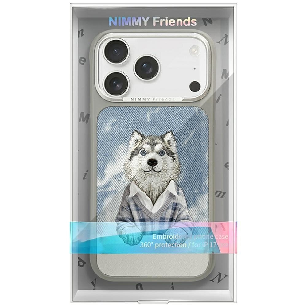 iPhone 17 Pro Max Nimmy Gentle Pets Series Dog MagSafe dėklas – pilkas 7 iPhone 17 Pro Max Nimmy Gentle Pets Series Dog MagSafe dėklas – pilkas 7