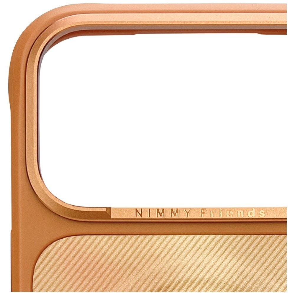 iPhone 17 Pro Nimmy Gentle Pets Series Dog MagSafe dėklas – oranžinis 4